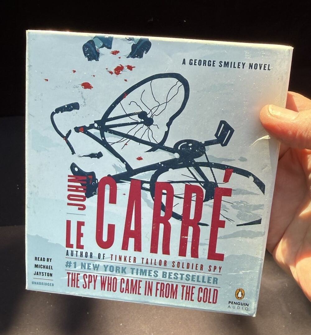 John LeCarre - SPY WHO CAME IN FROM THE COLD - Unabridged audiobook CD EUC -B1